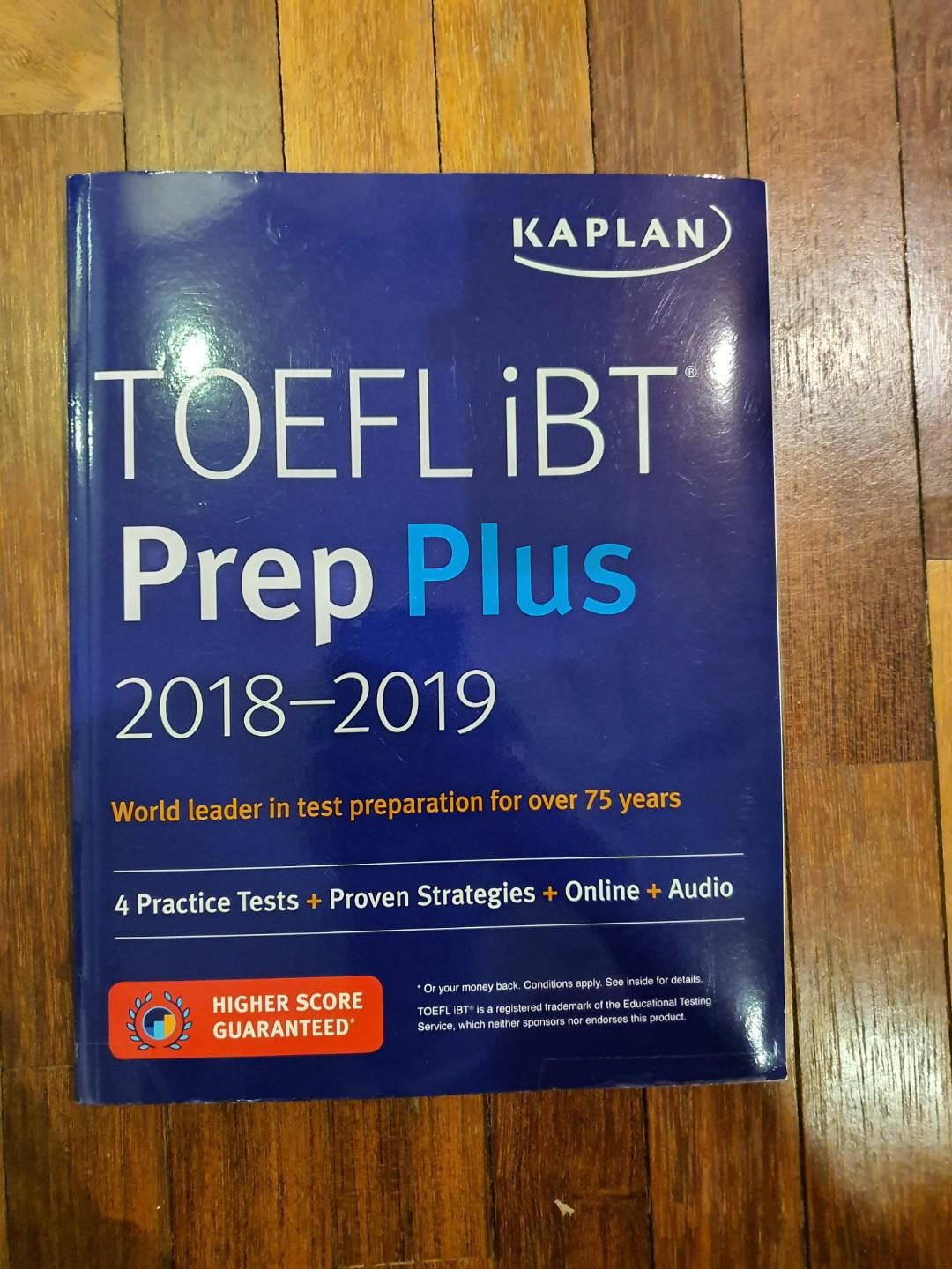 Kaplan Toefl Ibt Prep Plus Books Stationery Books On Carousell