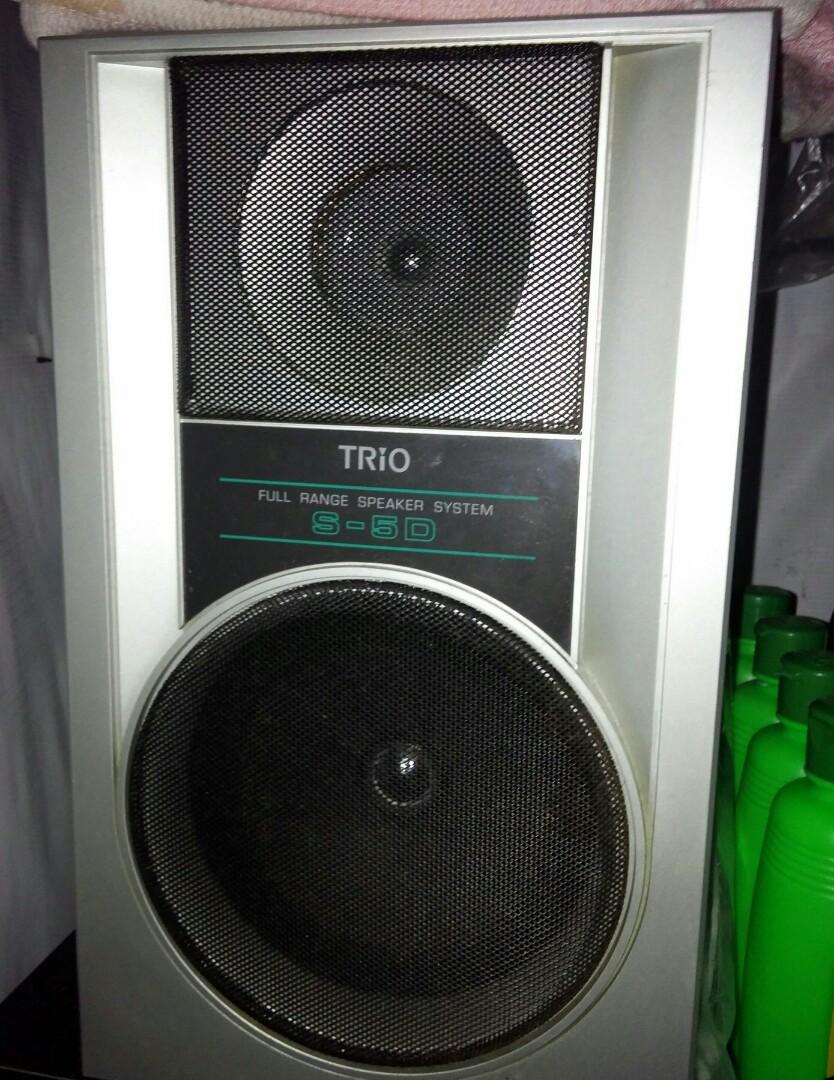 Kenwood TRIO S5D Speakers, Hobbies & Toys, Music & Media, CDs & DVDs