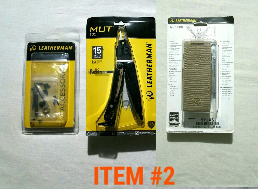 LEATHERMAN MUT EOD and ACCESSORY KIT USA EDC Multitools Gerber Kershaw