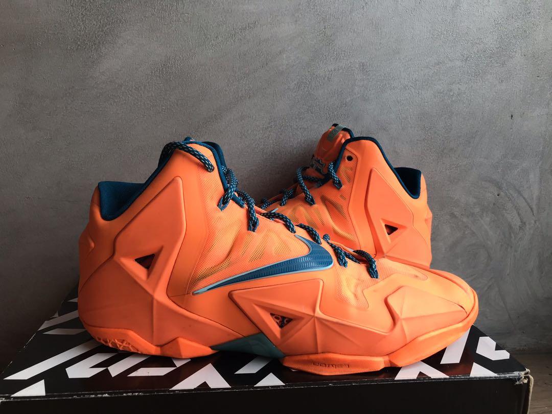 Lebron 11 Knicks Men s Fashion Footwear Sneakers on Carousell