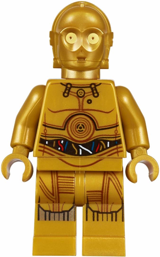 Lego C3PO Minifigure, Hobbies & Toys, Toys & Games on Carousell