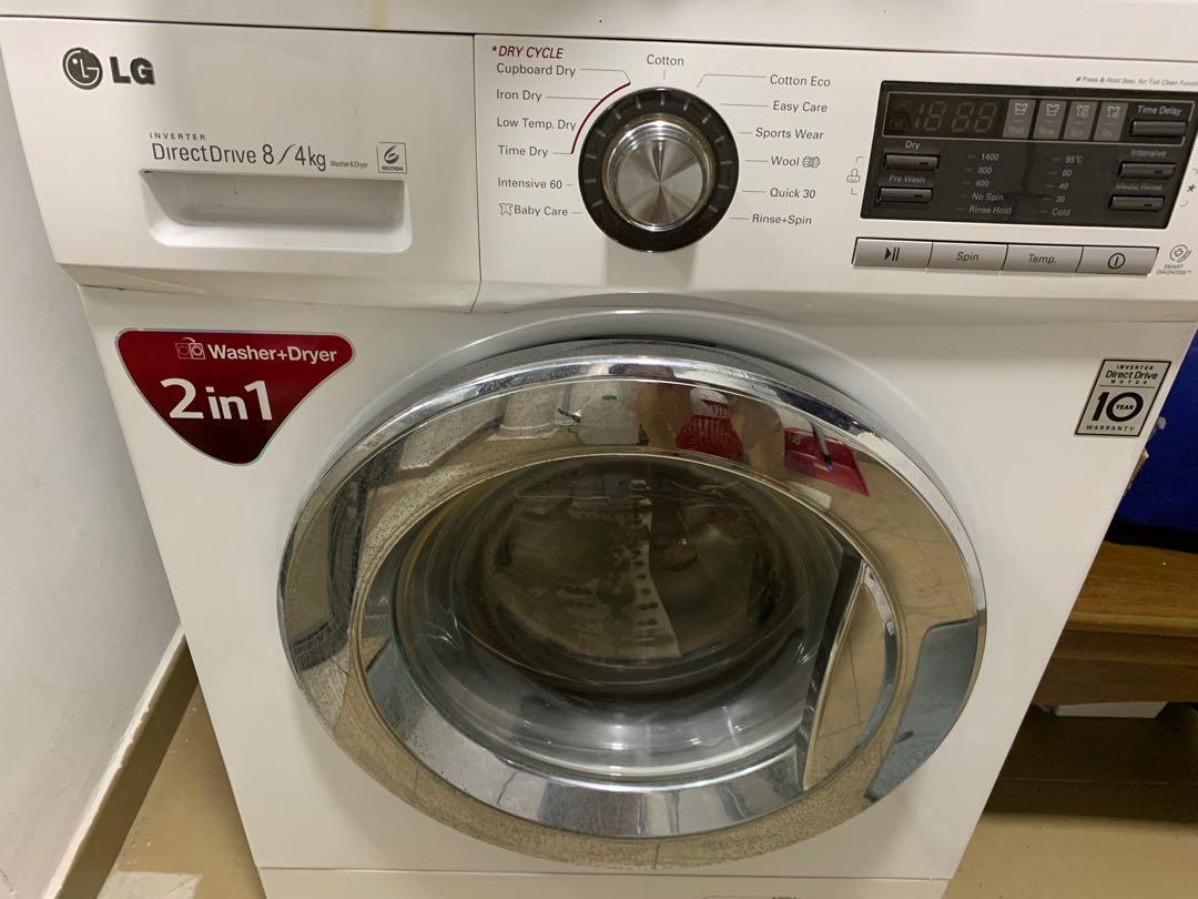 Cupboard dry lg washing machine sale