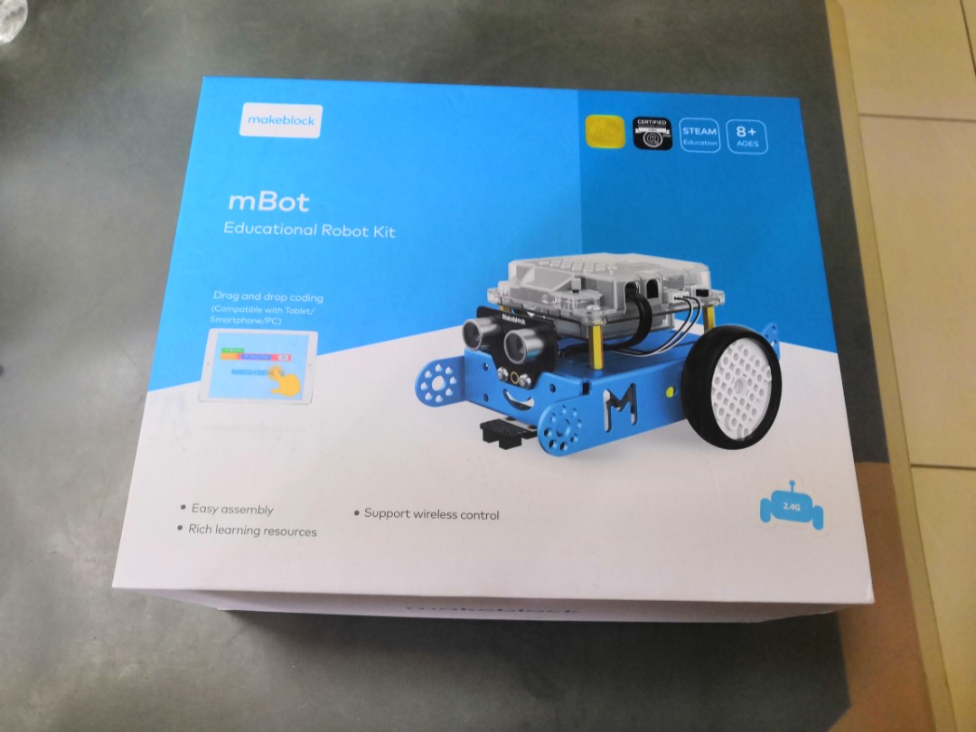 Simple Mbot Ultrasonic Code Makeblock mBot kit, perfect condition with ultrasonic sensor, Mobile ...