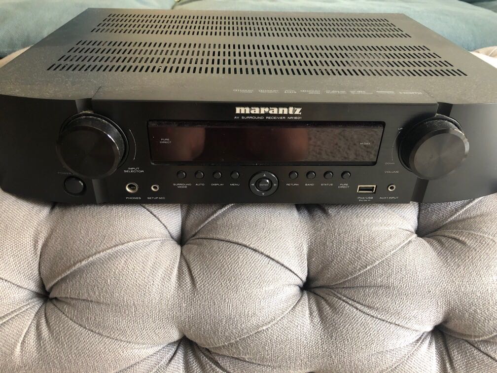 Marantz AV Surround Receiver NR1601, 音響器材, 可攜式音響設備 Carousell