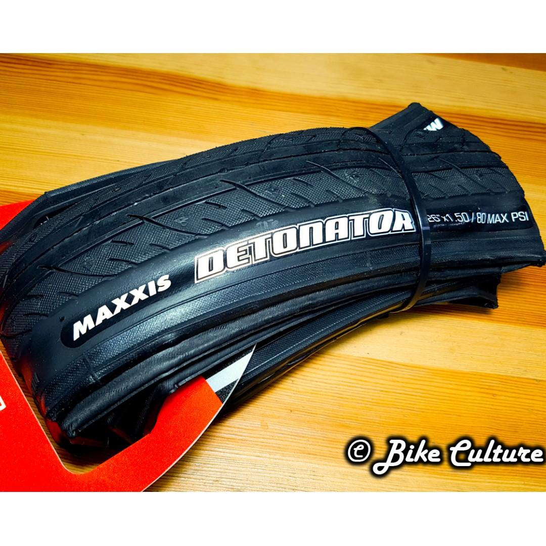 Maxxis Detonator 26 x 1.50 Sports Equipment Bicycles Parts Bicycles on Carousell