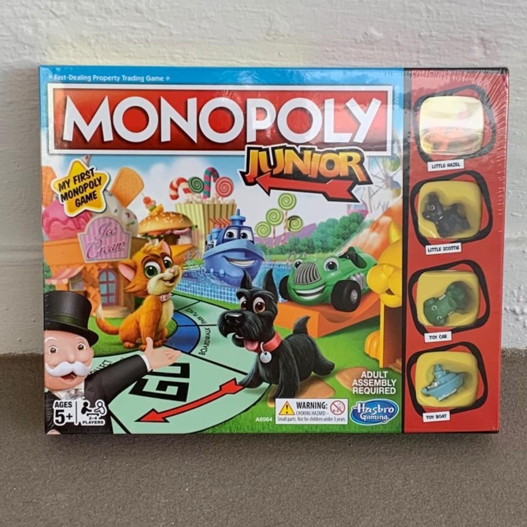 Toys Games Monopoly Junior Electronic Banking Brand New Sealed Modern Manufacture Firebirddevelopersday Com Br