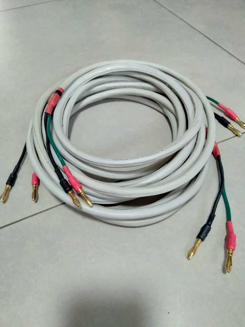 Monster Flux Tube speaker Cable, Audio, Portable Audio