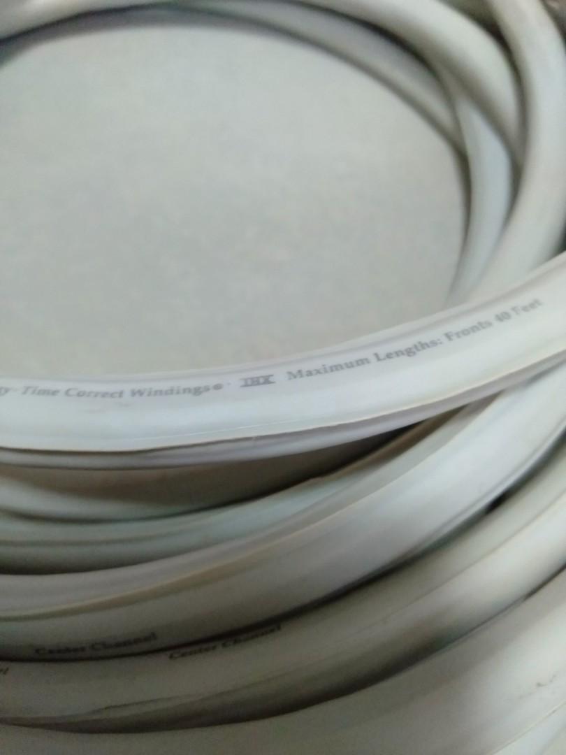 Monster Flux Tube speaker Cable, Audio, Portable Audio