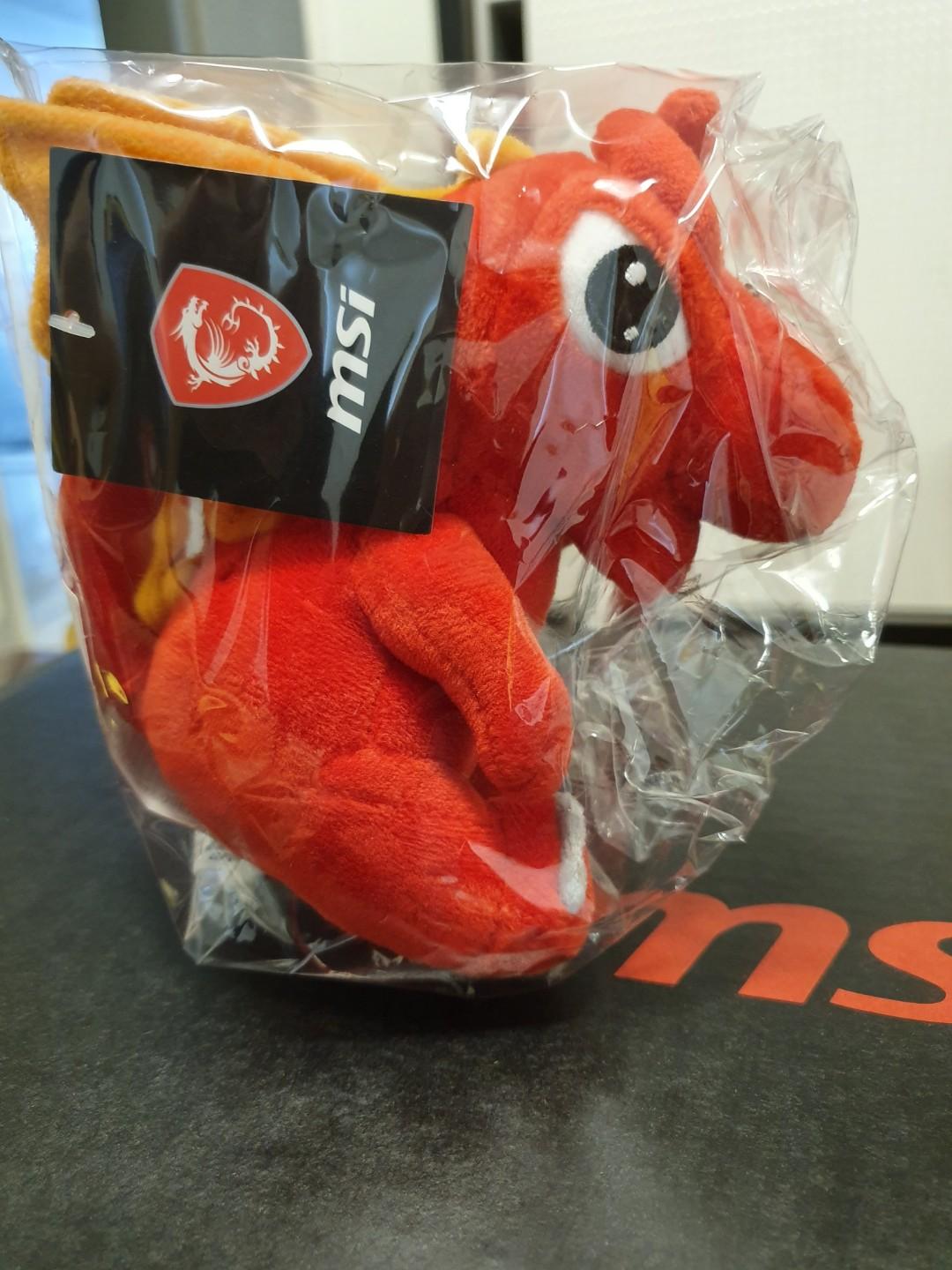 msi dragon plush toy