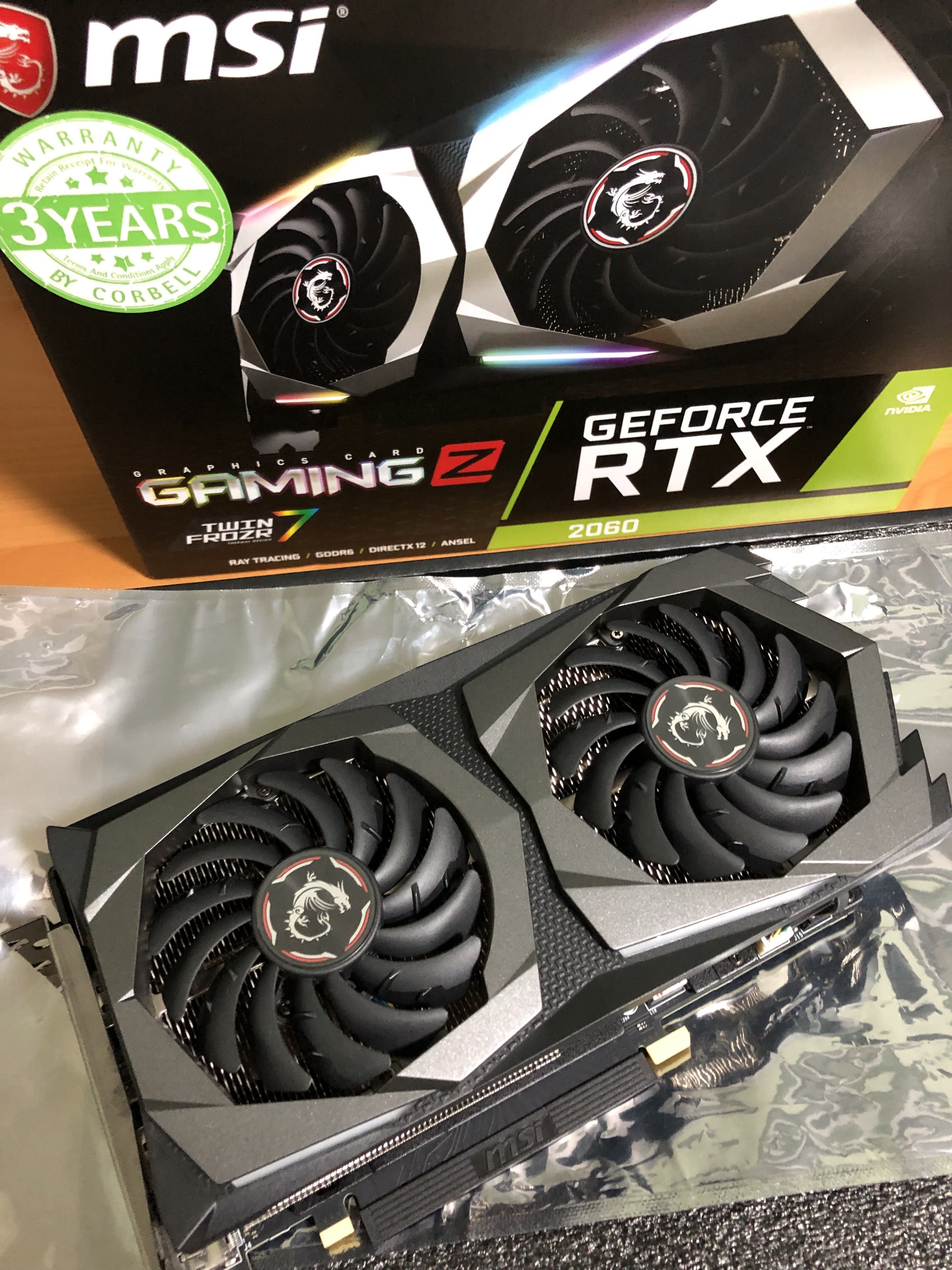 ✨新品✨MSI GeForce RTX 2060 GAMING Z 6G