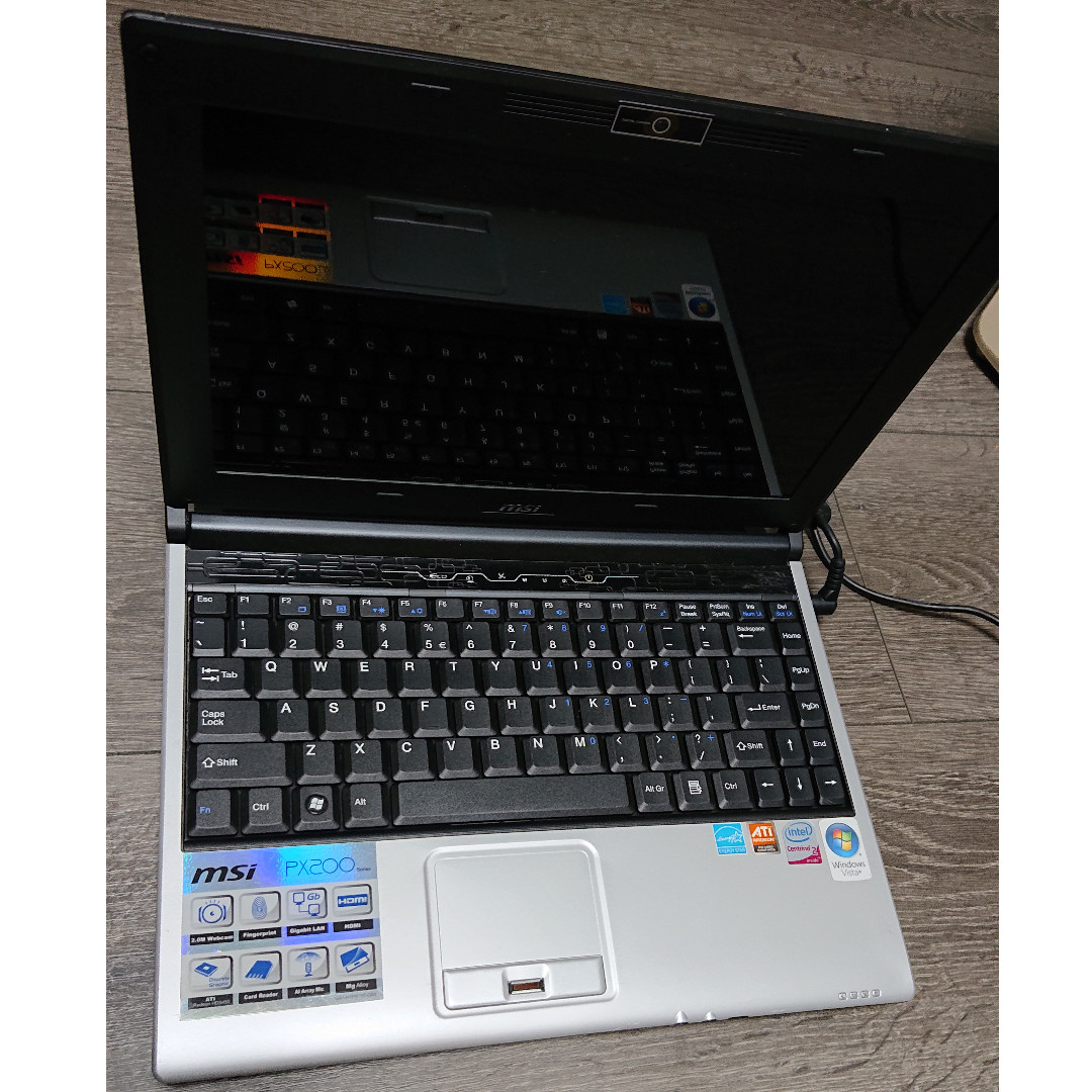 Msi Px200 Laptop Electronics Computers Laptops On Carousell