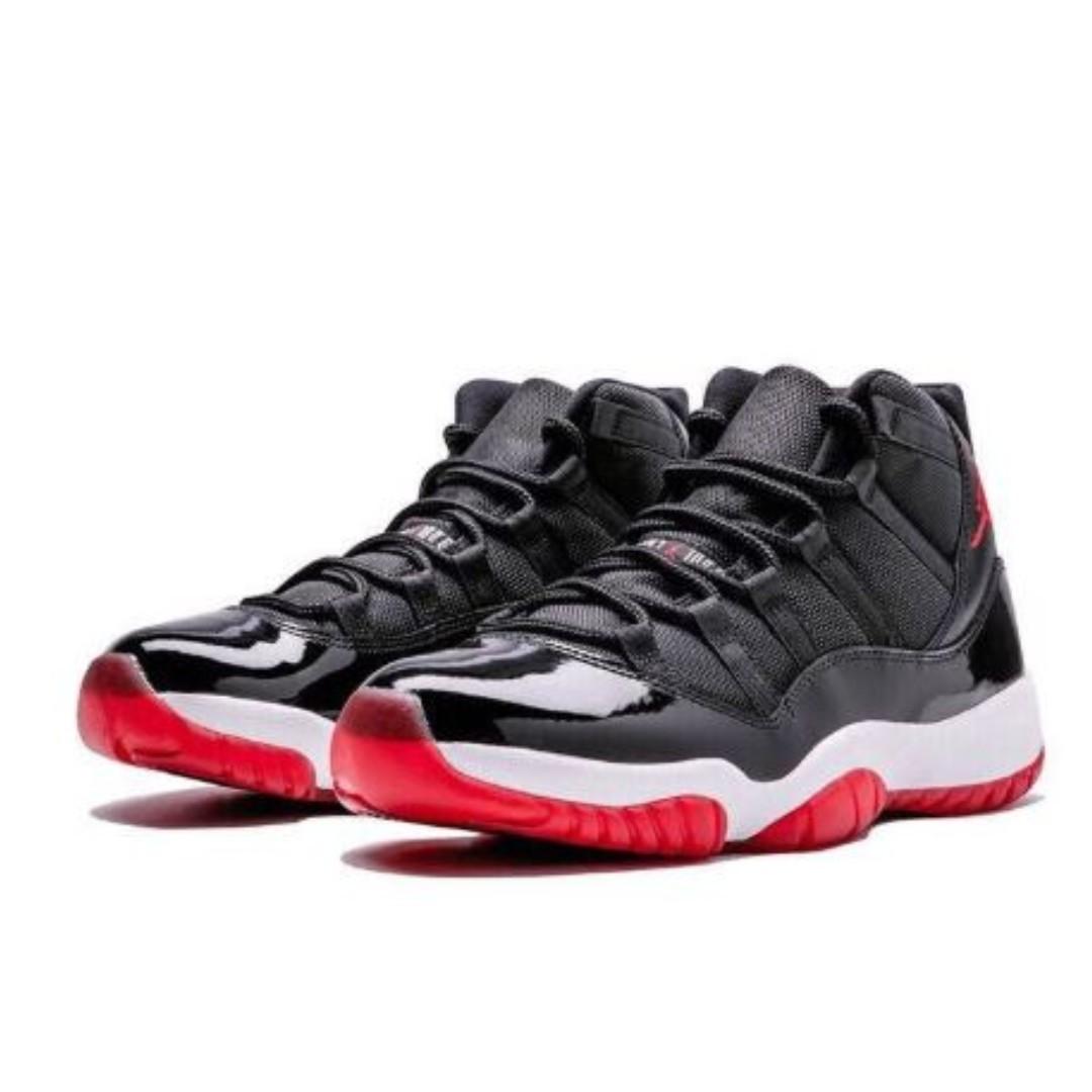 Nike Air Jordan XI Bred AJ 11 High Cut Red Black TR308