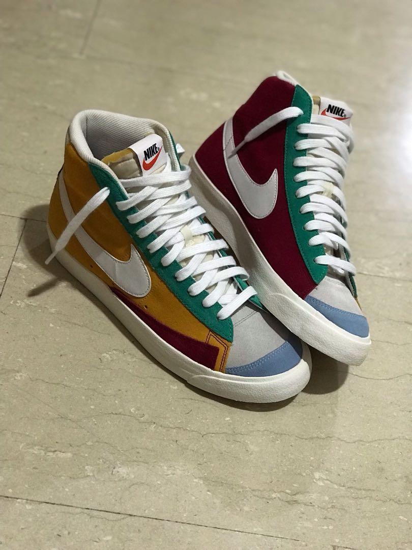 nike blazer mid 77 vintage multi suede
