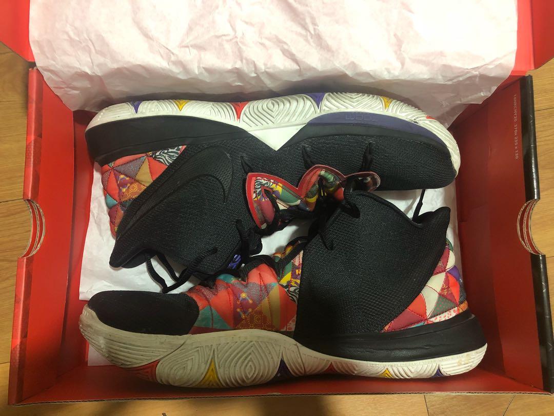 Nike Kyrie 5 Chinese New Year (Category: Sneakers) located in Manila. Submitted by bxcc15 (Listing ID 250333743, Image 3). Description: Authentic Nike Kyrie 5 Chinese New Year / CNY Size : US 13 Condition : 9/10 No issues / Slight Dirty soles Meetup places : Chinese general hospital, Lrt Blumentritt station, UST, SM San Lazaro or near areas Pm or Text me if interested 09179458463. Thanks! .