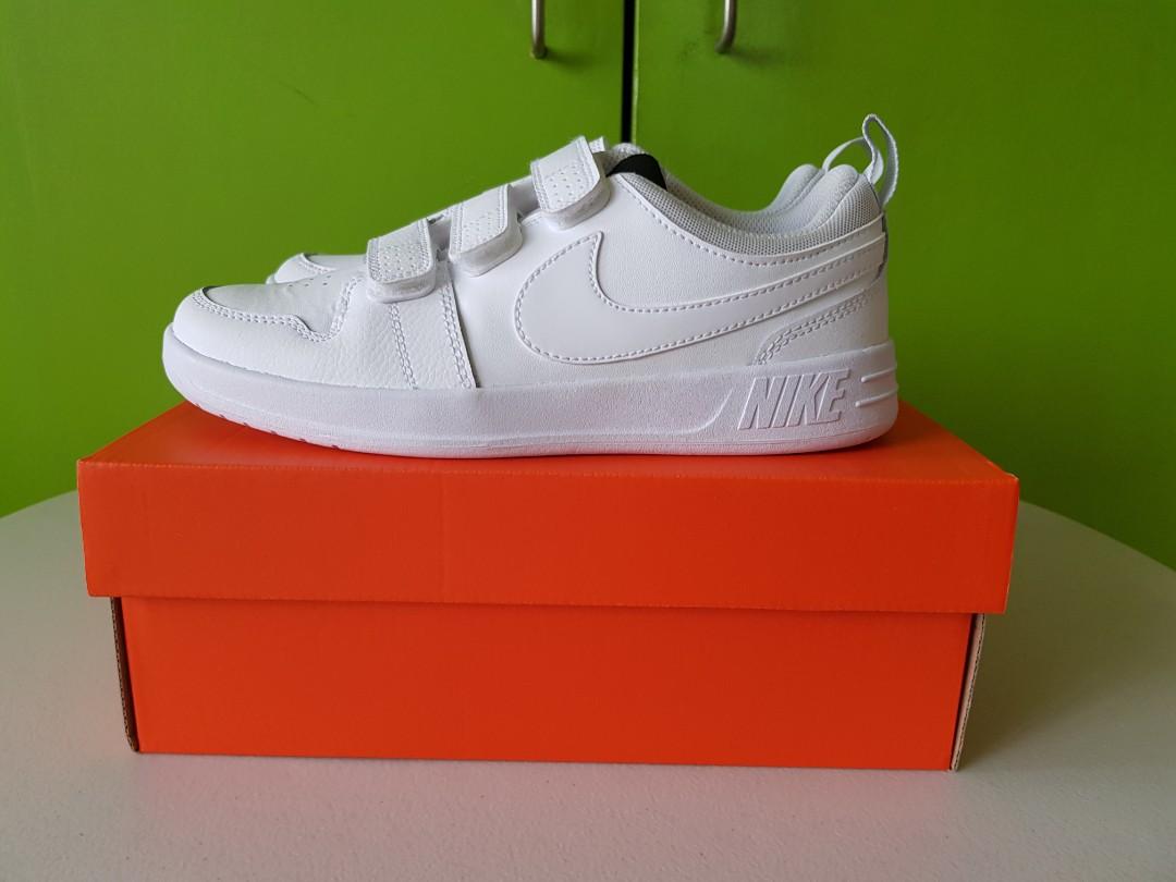 Nike Pico 5 Velcro White, Women's Footwear, Sneakers on