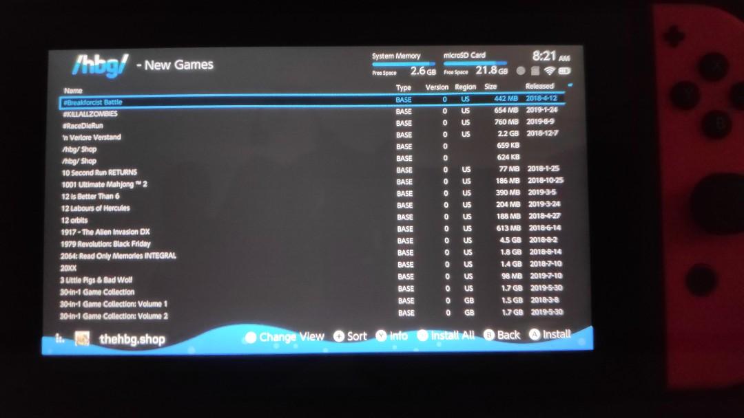 Nintendo switch hbg shop hotsell
