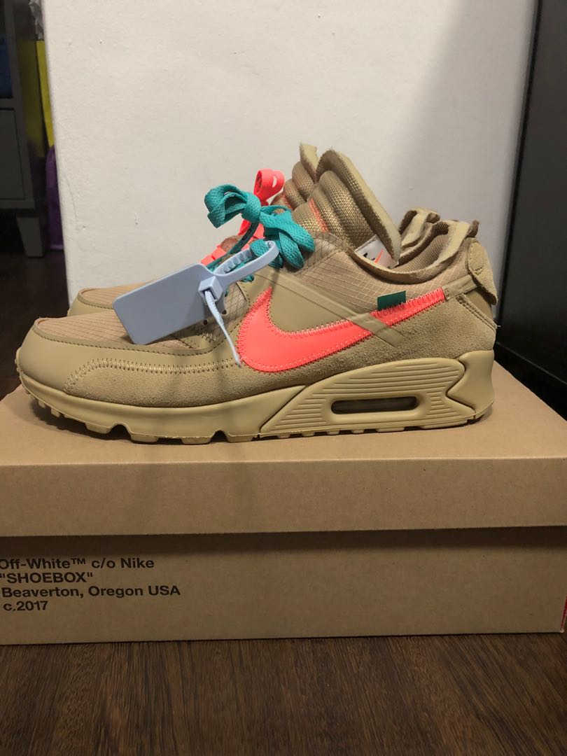 off white desert ore laces