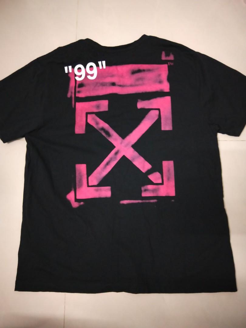 off white stencil tee
