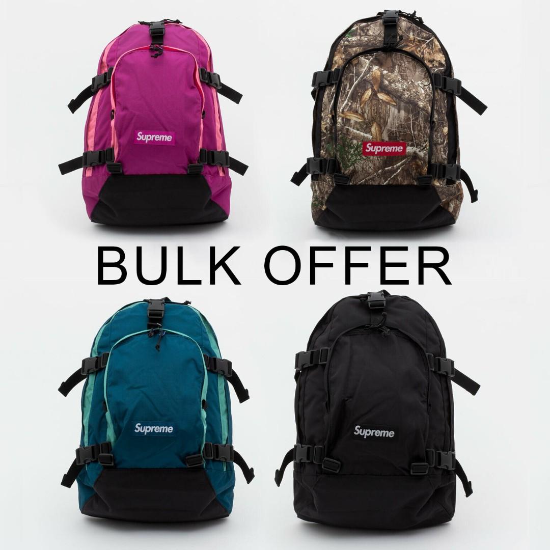 supreme backpack online