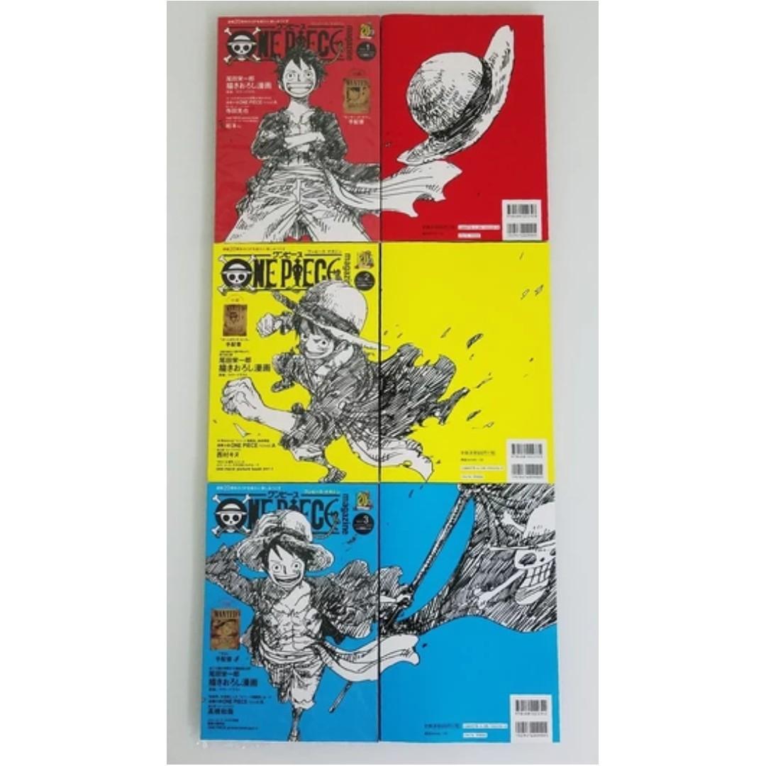 One Piece th Anniversary Magazine Vol1 2 3 Limited Edition Hobbies Toys Memorabilia Collectibles Fan Merchandise On Carousell