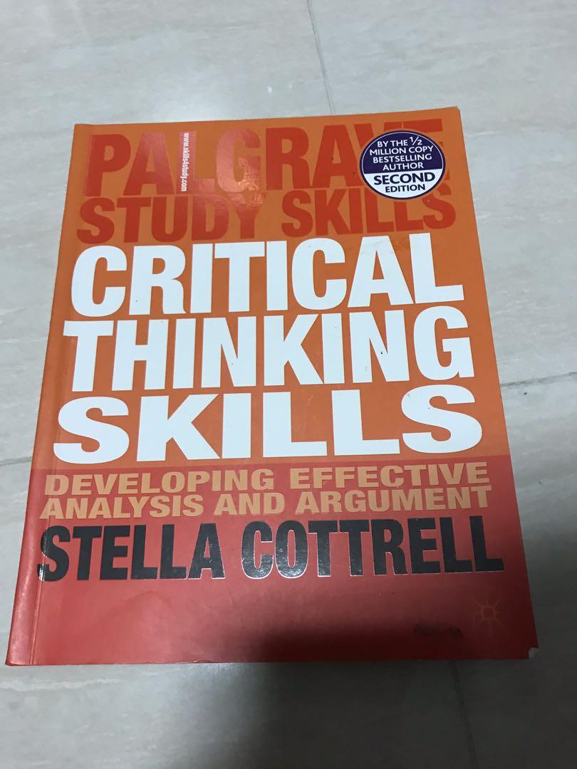 Palgrave Study Skills Critical Thinking Skills Developing Effective Analysis And Argument Books Stationery Textbooks Professional Studies On Carousell