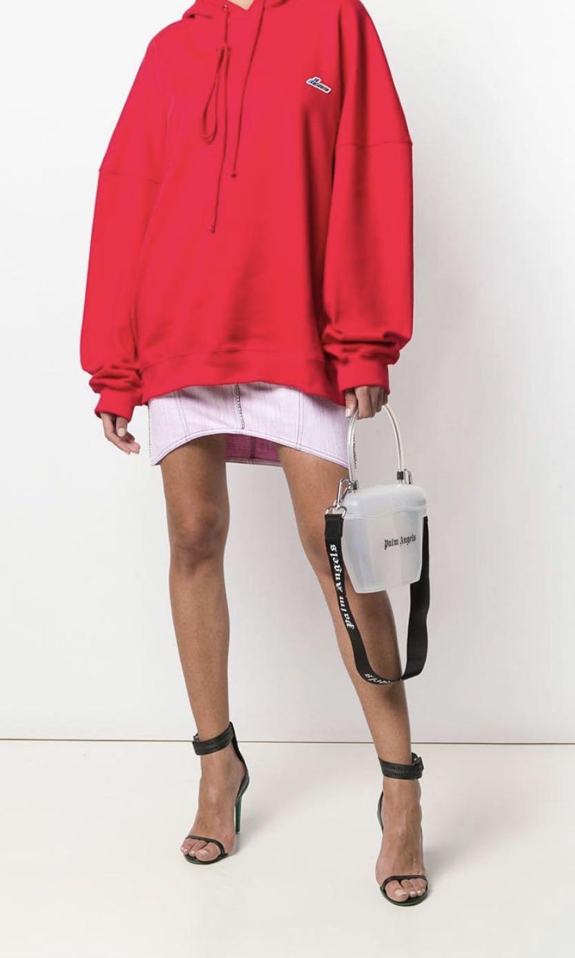 Clear palm angels best sale bag