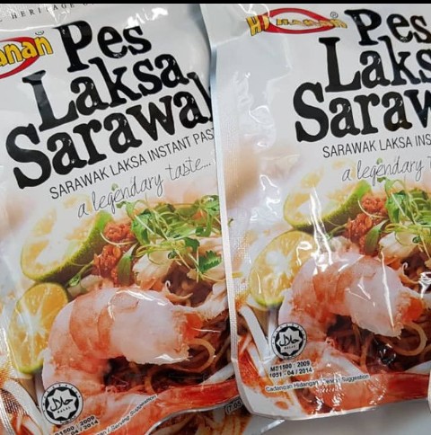 Pes Laksa Sarawak Food Drinks Instant Food On Carousell