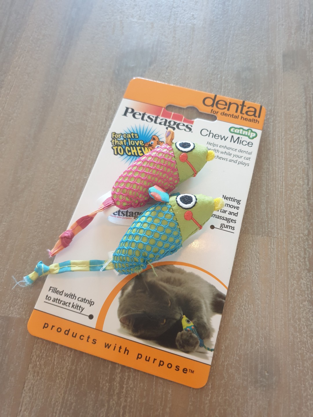 petstages chew mice