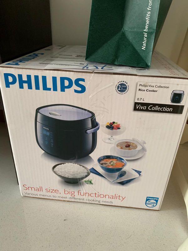 Philips rice cooker 0.7l, TV & Home Appliances, Kitchen Appliances ...