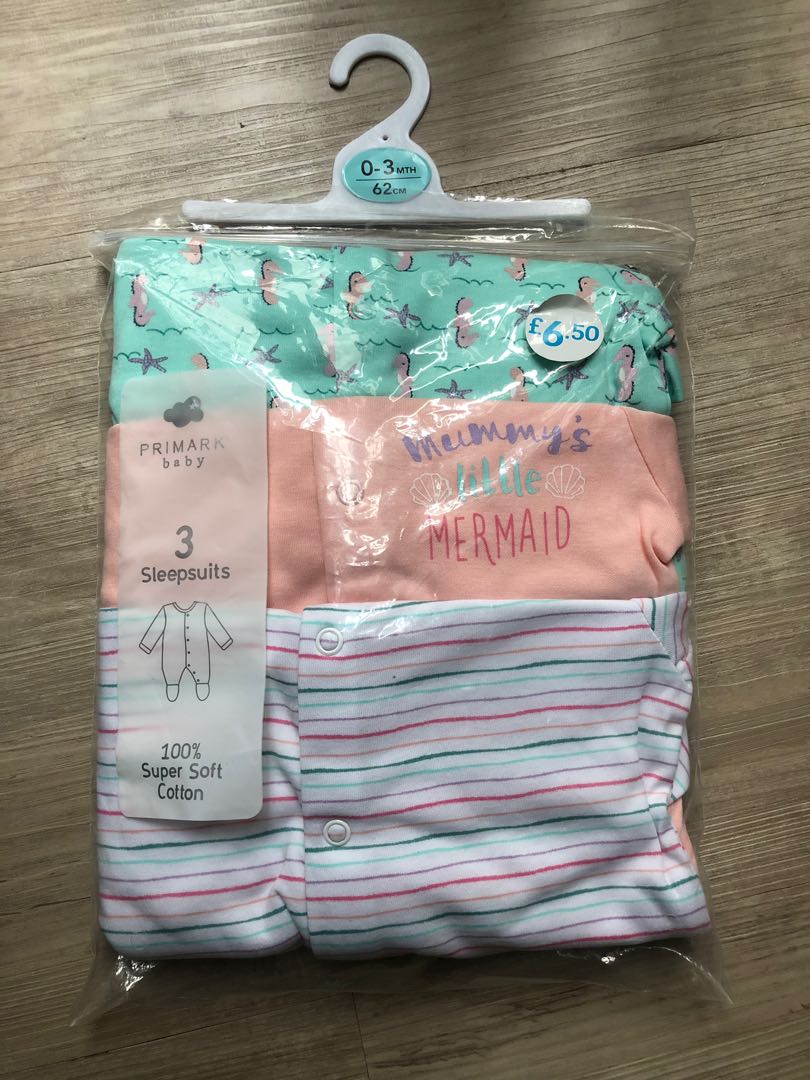 Primark hotsell baby sleepsuits