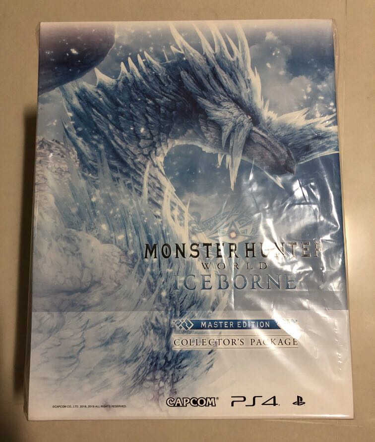 Ps4 Monster Hunter World Iceborne Master Edition Collector S Package R3 Video Gaming Video Games Playstation On Carousell