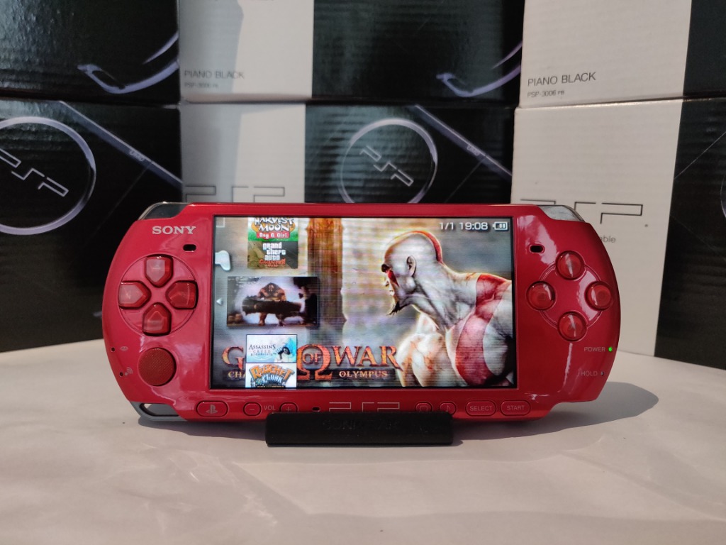 Sony PSP 3006 / 3000 BRAND NEW ORIGNAL FULL SET + PES 2023 + 1000 GAMES ...
