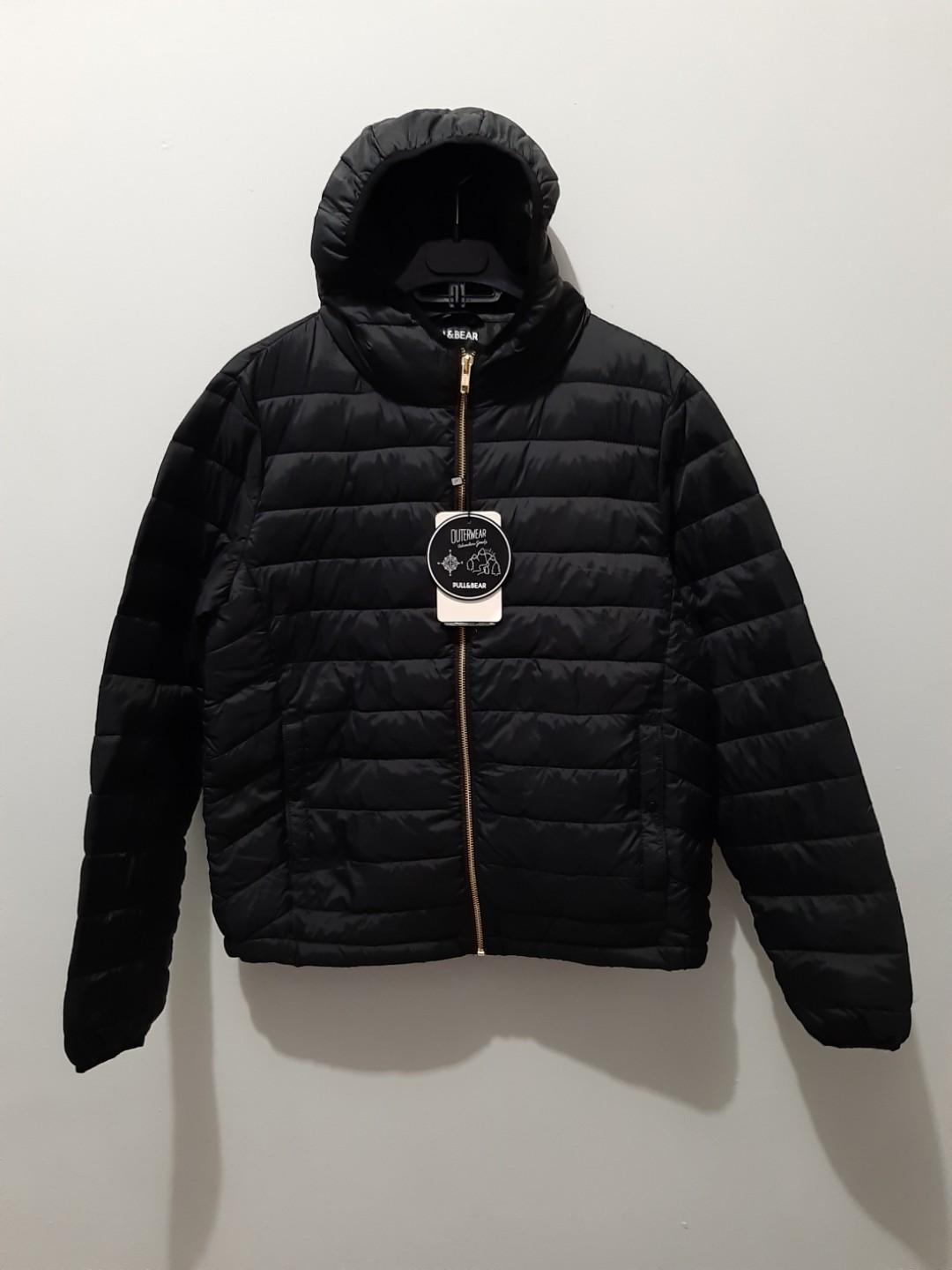 Pull \u0026 Bear Hoodie Puffer Jacket 