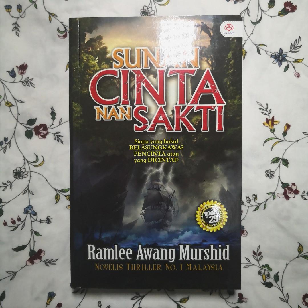 Novel Ramlee Awang Murshid Sunan Cinta Nan Sakti Books Stationery Books On Carousell