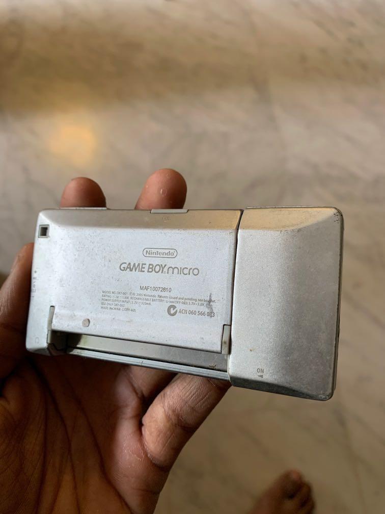 Rare nintendo gameboy micro, Video Gaming, Video Game Consoles ...