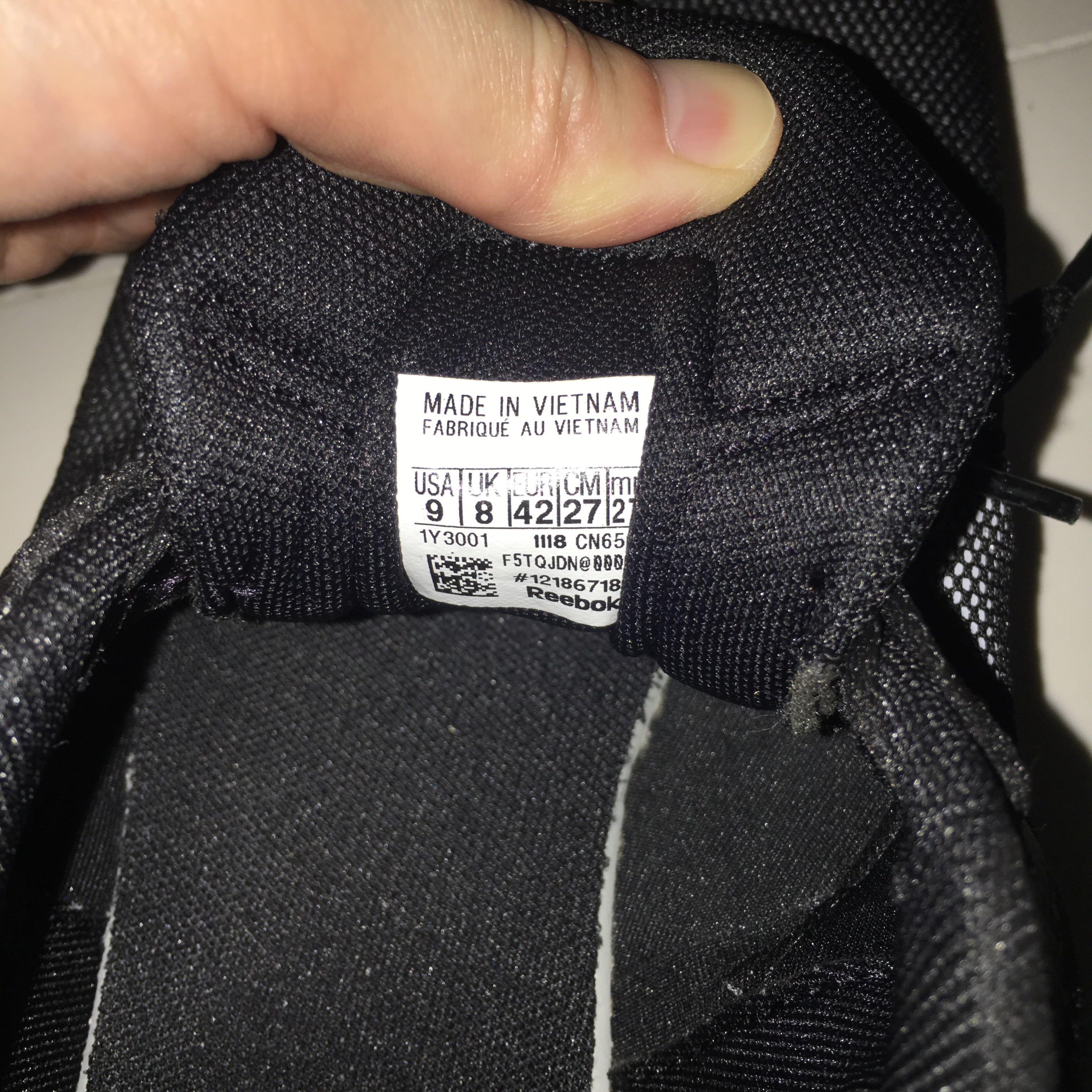 reebok shoes 1y3001