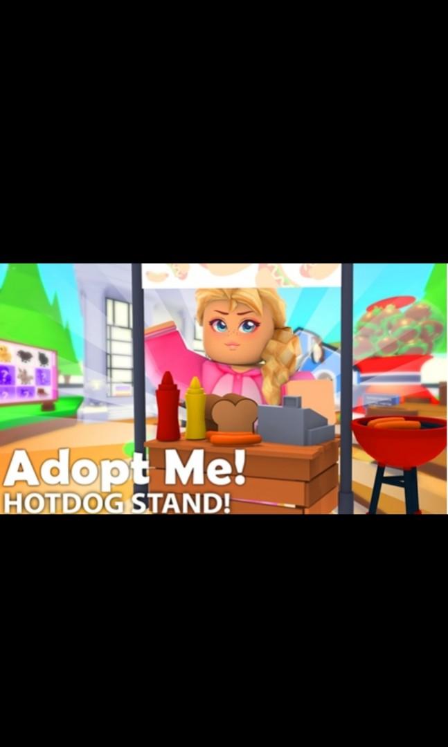 Roblox Adopt Me Lemonade Hotdog Stand Toys Games Video Gaming In Game Products On Carousell - roblox give me a hotdog