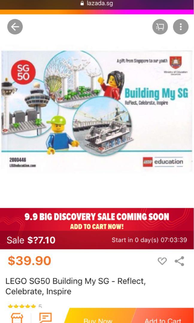 SG50 Lego Set Hobbies Toys Memorabilia Collectibles Vintage