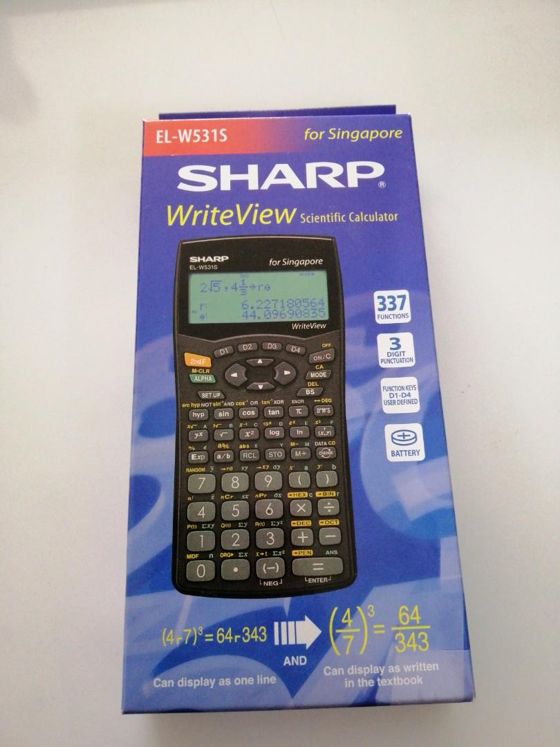 Sharp Scientific Calculator Books Stationery Stationery On