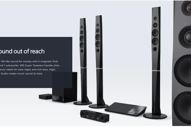 Sony BDVN9200W 3D Blu Ray Smart Home Theatre System With Wireless Rear