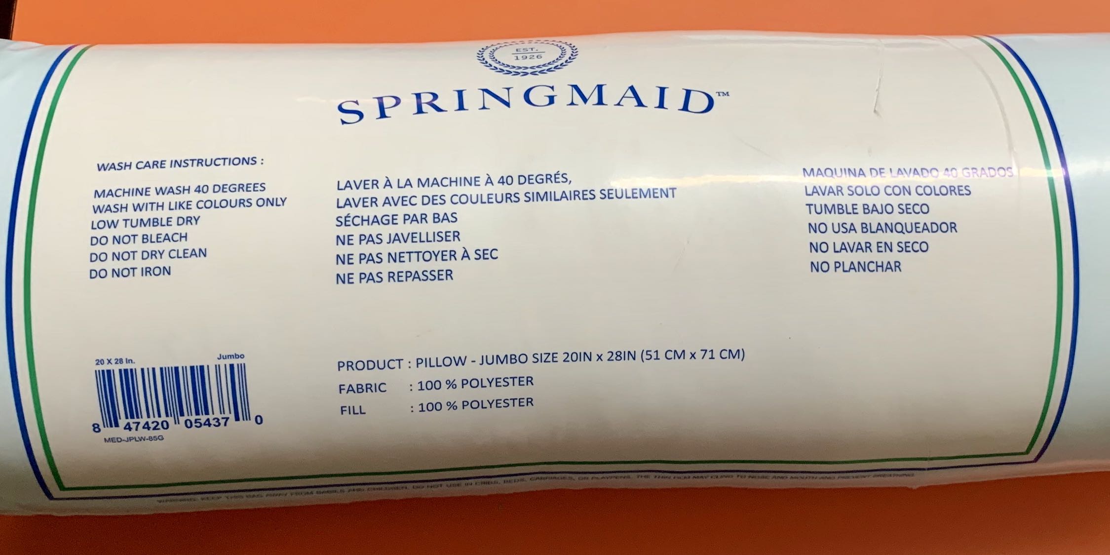 Springmaid pillows top