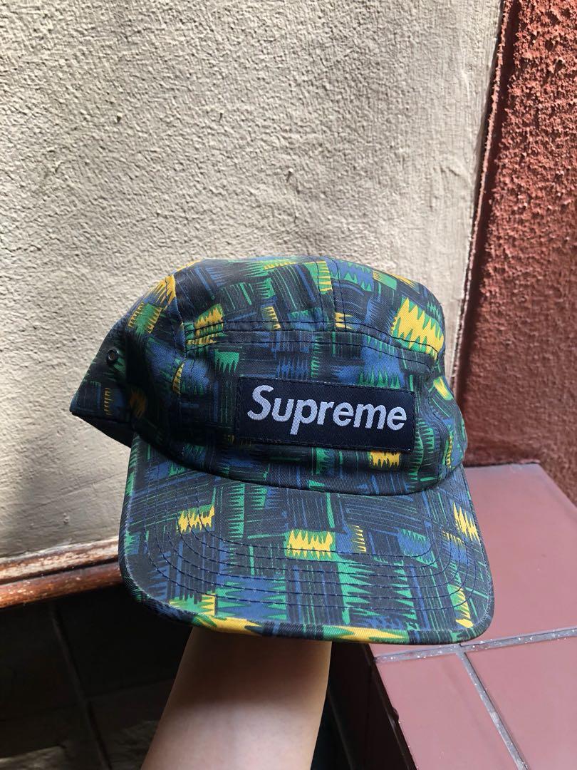 Supreme 2000’s Era Paranoia Printed Camp Cap