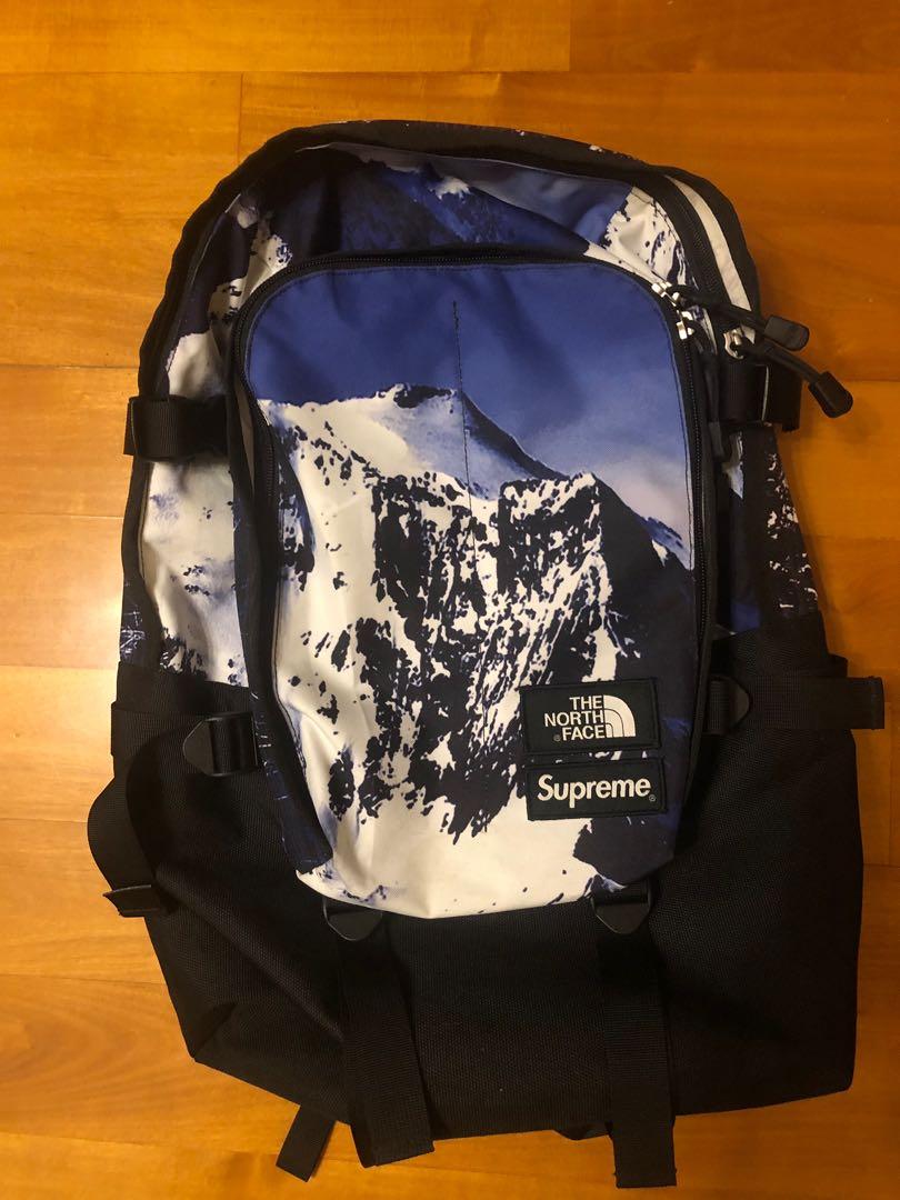 supreme north face snow mountain