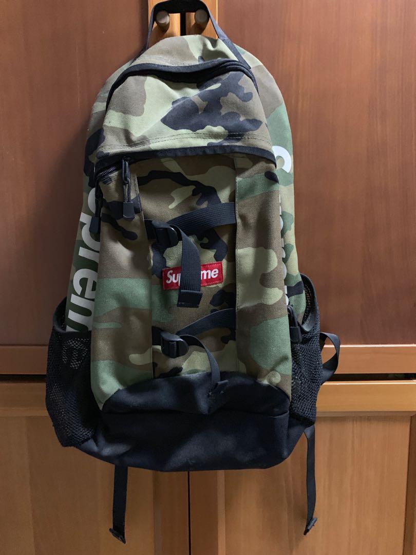 supreme Backpack camo 2014 SS - リュック