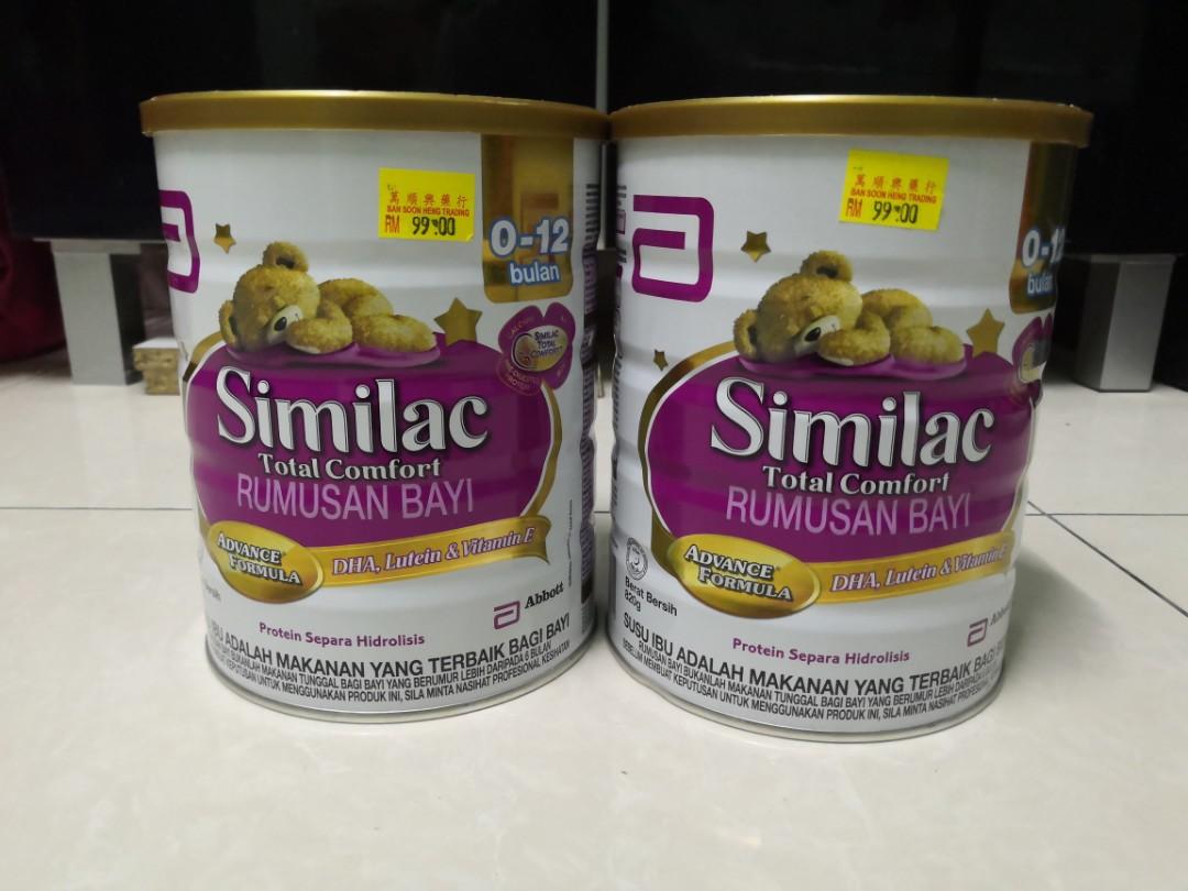 Susu Similac Total Comfort Step 1 2 Tin Babies Kids Nursing
