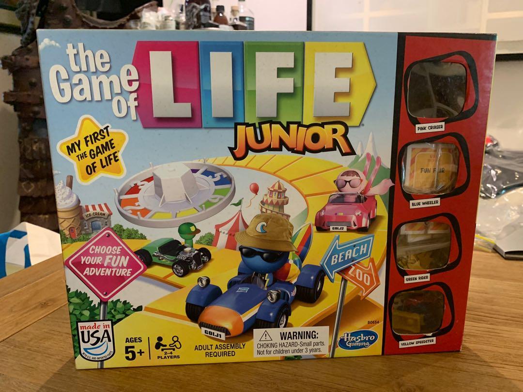 the Game of Life Junior Board Game, Game for Kids Ages 5 and up