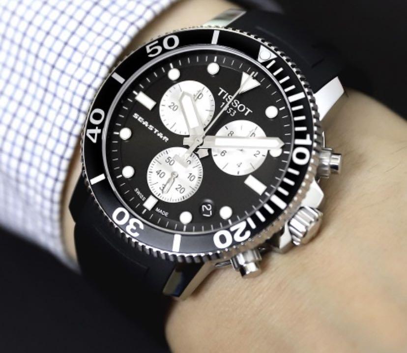 Tissot Seastar 1000 Chronograph Quartz Watch T120.417.17.051.00, Men's  Fashion, Watches \u0026 Accessories, Watches on Carousell