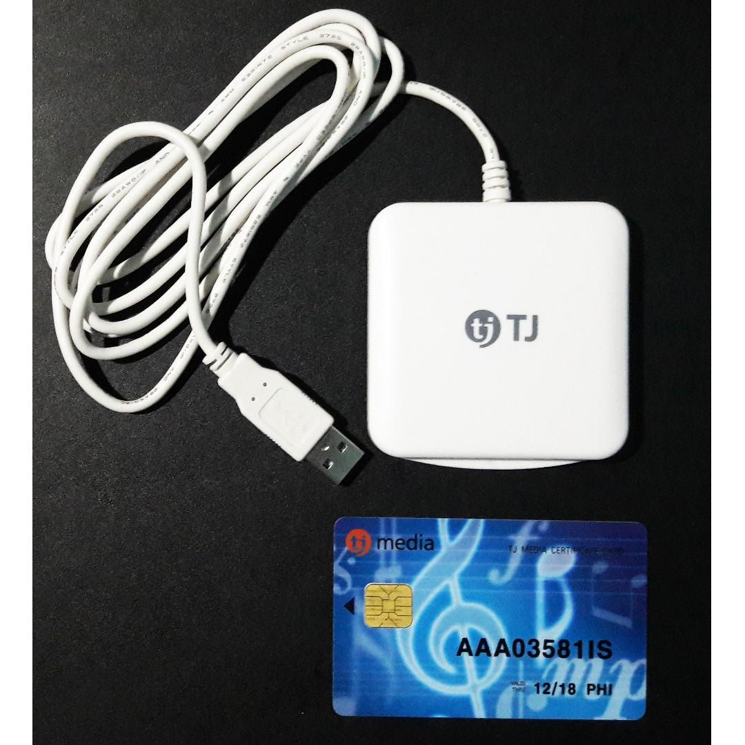 TJ Smart Card and TJ Smart Card reader with Loading of ecoins, Audio
