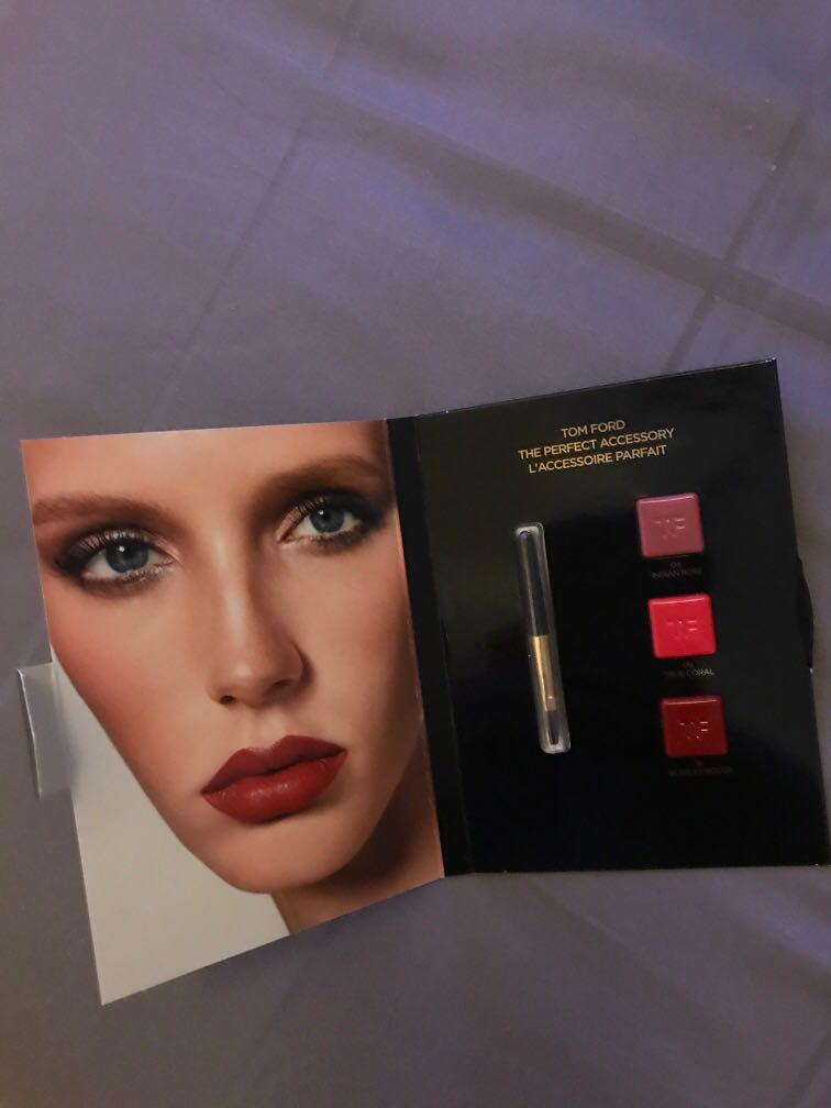 Tom Ford Perfect Lip Color Sample, Beauty & Personal Care, Face, Makeup on  Carousell