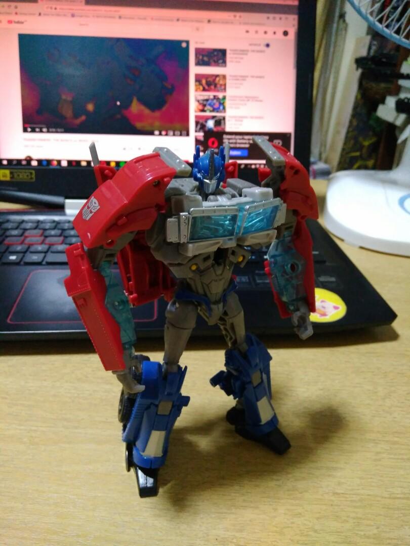 Transformers Prime Optimus Prime Toys Games Bricks Figurines On Carousell